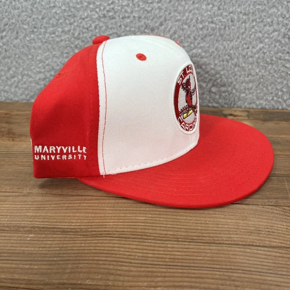 St Louis Cardinals Hat Adult Red White Snapback‎ Cap Maryville University MO